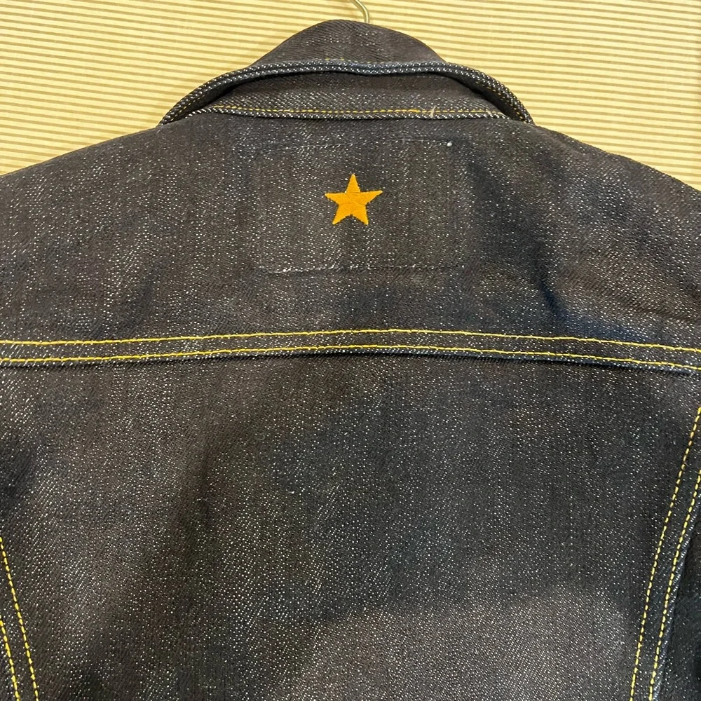 Ironside 16.5oz Sensei Japan Selvage Denim Jacket with Contrast Stitching - Picture 12 of 14